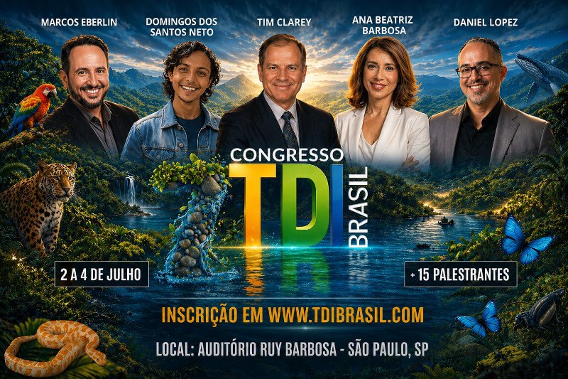 TDI BRASIL - 7o Congresso 2026 - Banner Abril 2026 800w